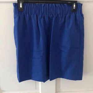 JCrew Linen Elastic Band Skirt